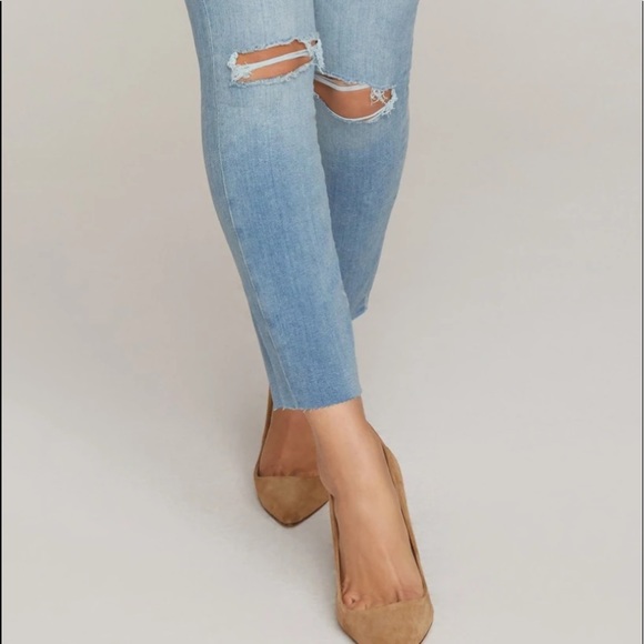 Good American Good Waist Jeans • size 4 / 27 - Picture 4 of 12